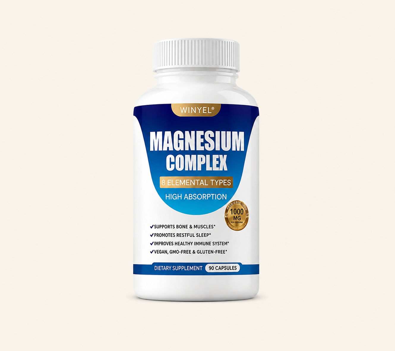 Magnesium Complex | 8-Form Magnesium Blend Supplement